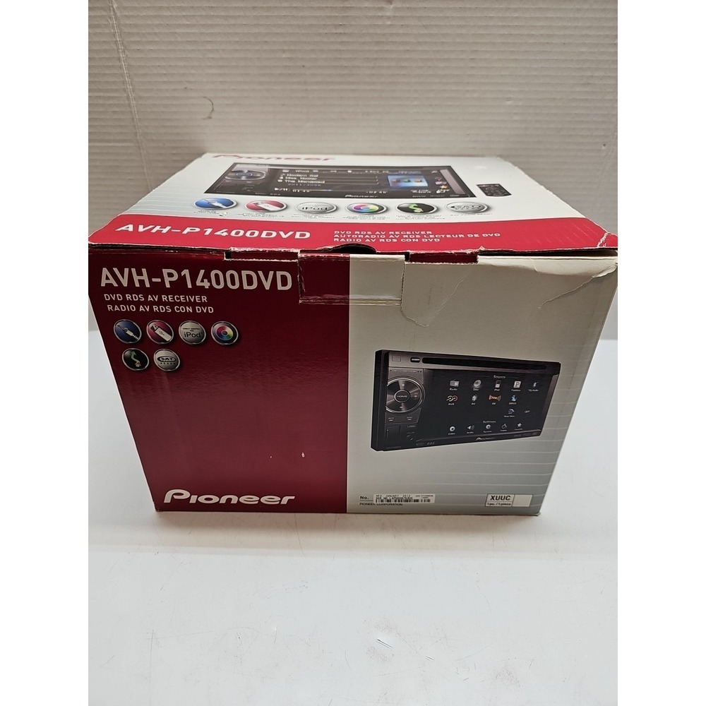 Pioneer AVH-P1400DVD DVD/CD Touchscreen Stereo